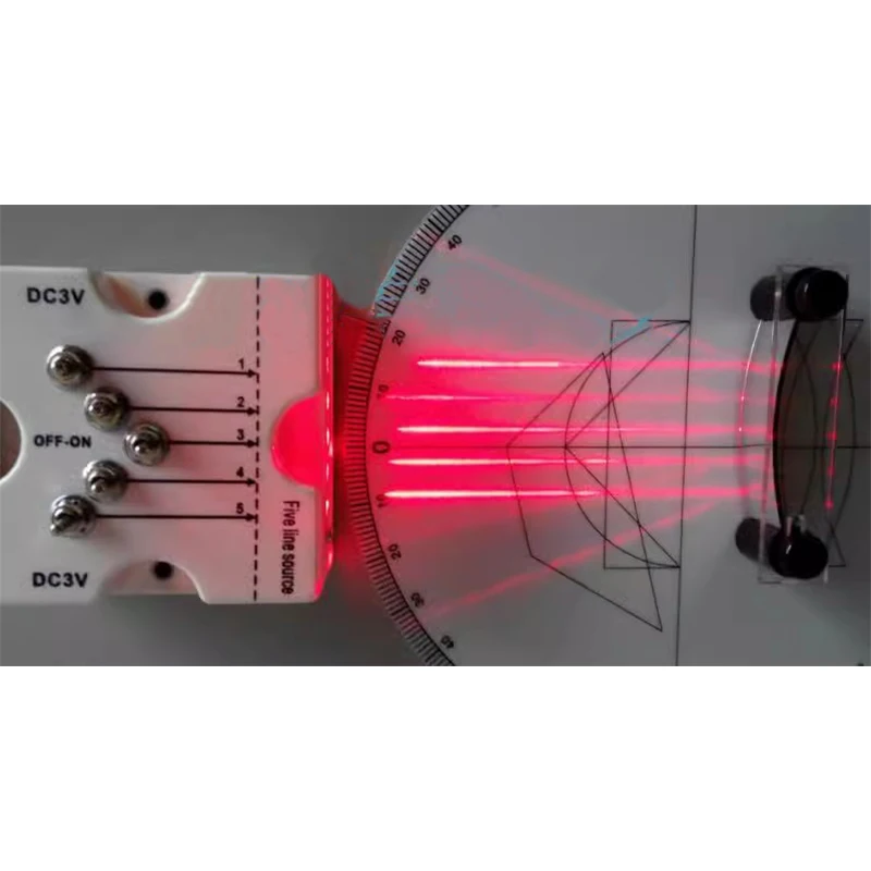 Laser Five-line Light Source Optical Experiment Box Parallel Light Source Physical Optics Science Education