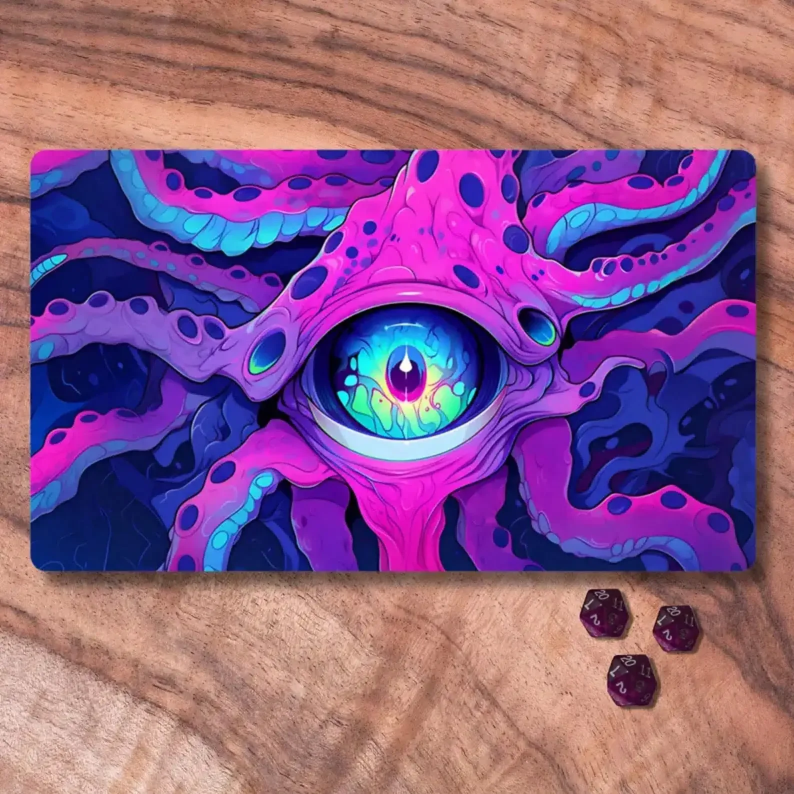 

Gaming Extended Mouse Pad, 2 Sizes Available 800x400mm / 900x400mm, MTG Playmat, 80's Monster Horror Themed TCG Playmat, Unofficial MTG Playmat, Trading Card Game Accessories, Gifts For Gamers, Non-Slip Base Stitched Edges Gamer Desk Mat