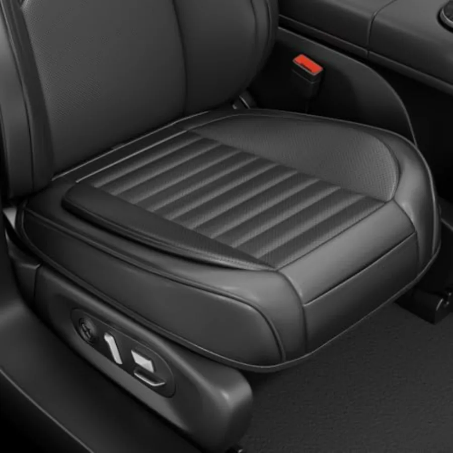 

2 Pack Car Bottom Seat Cover Luxury Leather Front Seat Covers Breathable Waterproof Automotive Bottom Seat Covers Universal Ant