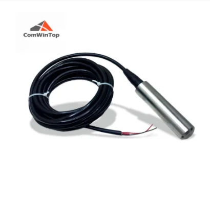 12-24VDC H2O مستشعر مستوى الماء السائل IP68 الارسال التحقيق التناظرية 4-20mA RS485 الناتج للزراعة