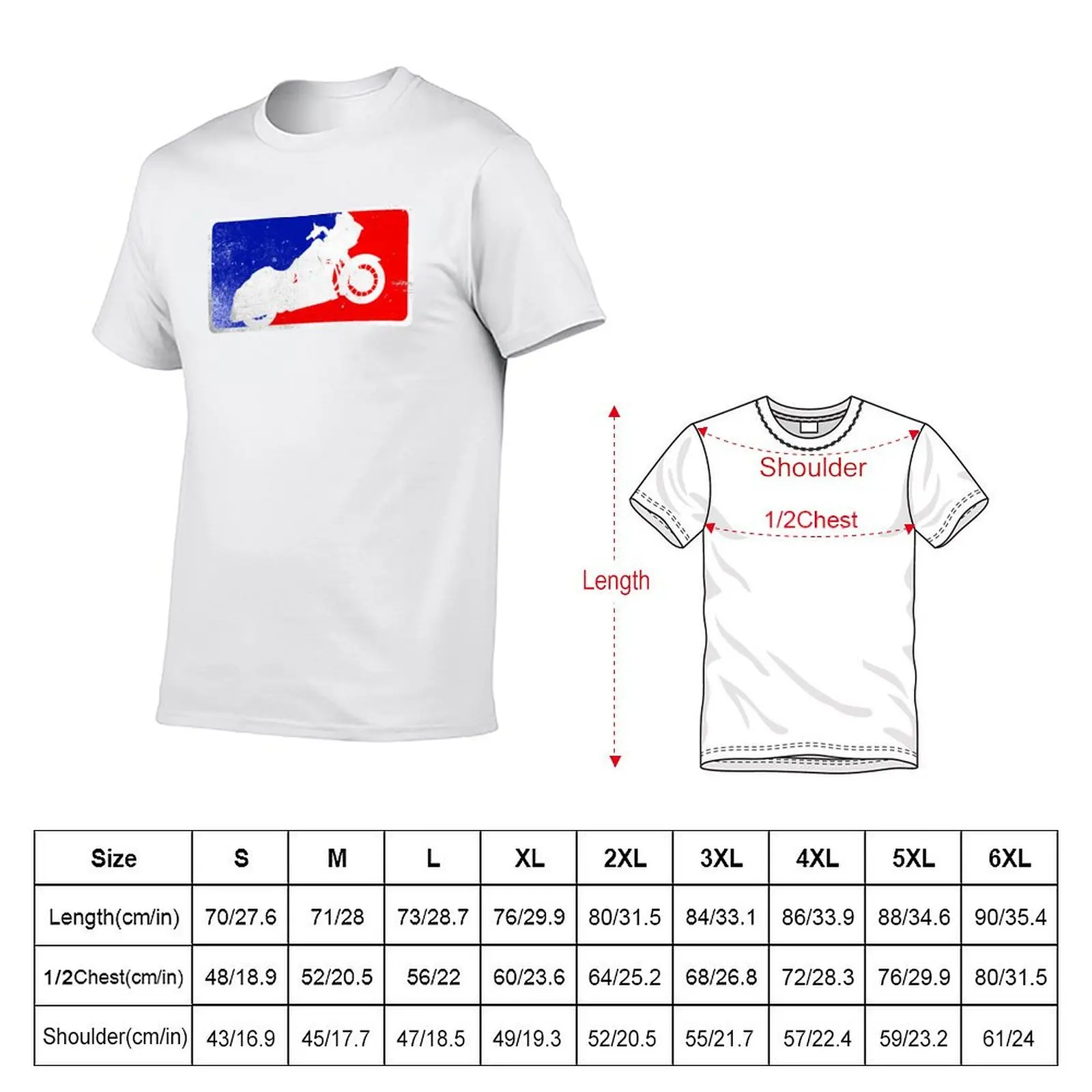 Motorcycle FLTRXS Major League Tourer Touring Cruiser T-Shirt man tshirt t shirt personalised funny t shirts man T-Shirt