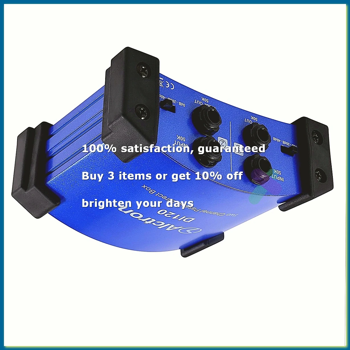 Two-Way Passive DI Box Impedance Converter DI120 Stage Effect Device