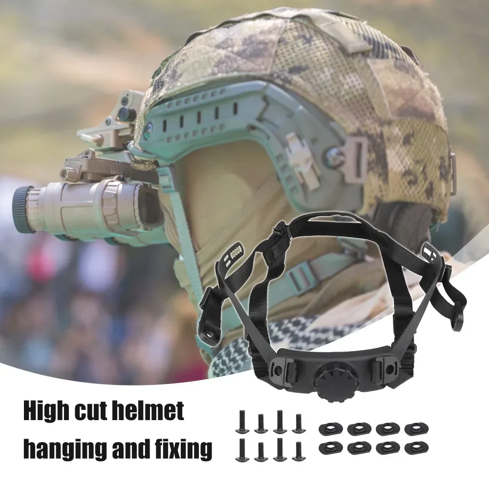 Tactical Helmet Inner Suspension System Hunting CS Helmets Airsoft Head Lock Strap for HL-31 HL-32 Helmet Accessories