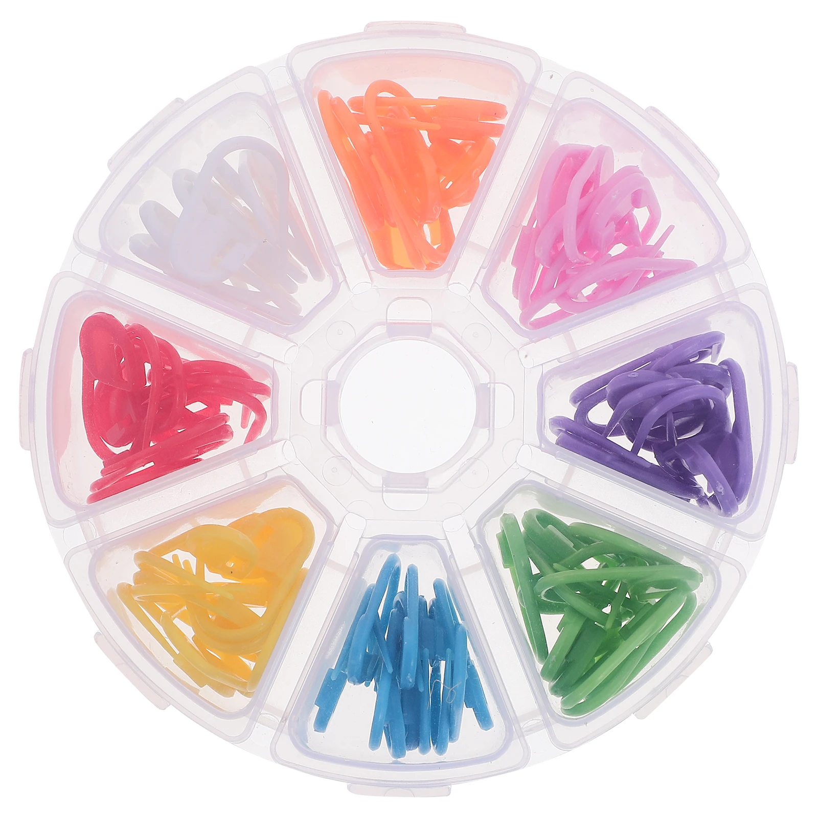 

Knitting Auxiliary Tools Crochet Markers Small Colored Markers Reliable Materials Easy Use Colored Crochet Maker