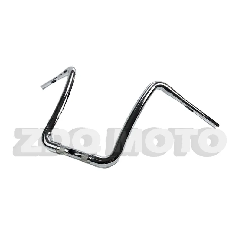 ZDQ Motorcycle 1-1/2 inch 38mm ape handlebars to 1-1/4 inch bar For Harley Road Glide 2014-2023 Motorcycle Steering Wheel image 2