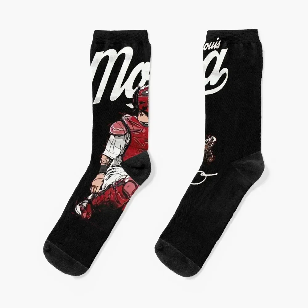 

Yadier Molina Socks professional running kawaii summer Crossfit Men's Socks Luxury Women's