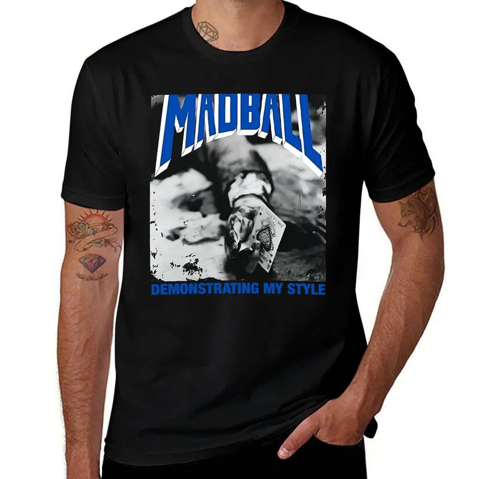MADBALL DMS T-Shirt t shirt for man 100 percent cotton T-Shirt