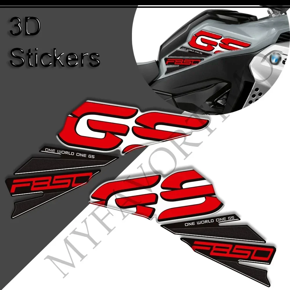 

For BMW F850GS Adventure Motorcycle Stickers Decal Tank Pad Grips Stickers Protection Gas Fuel Oil Kit Knee 2019-2023