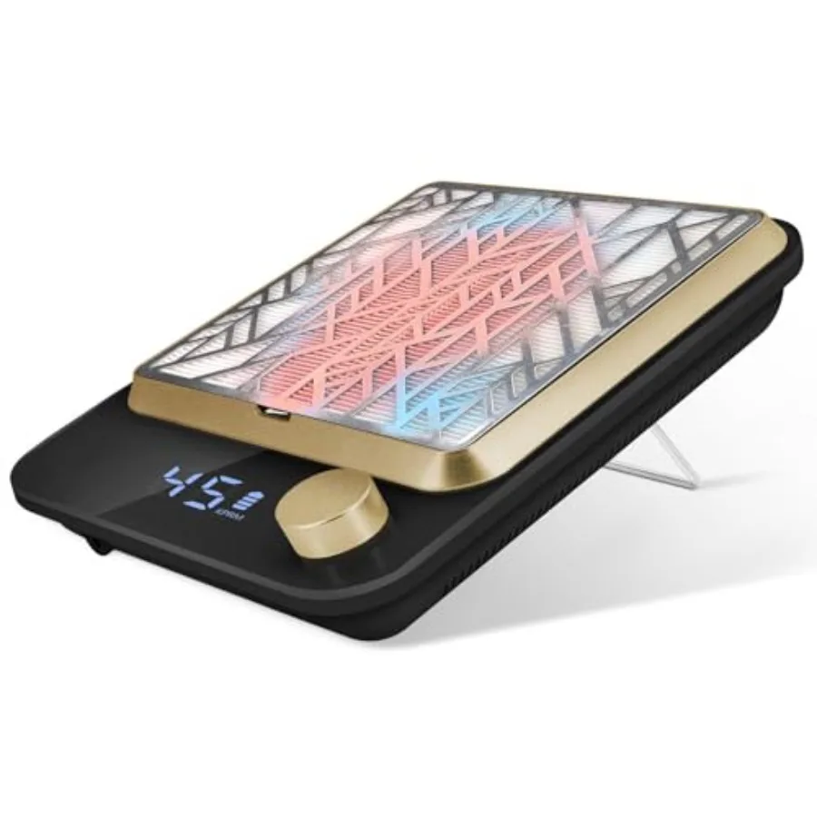 

Перезаряжаемый беспроводной пылесборник для маникюра, профессиональный пылесос-вытяжка для ногтей, вентилятор-экстрактор для маникюра с регулировкой