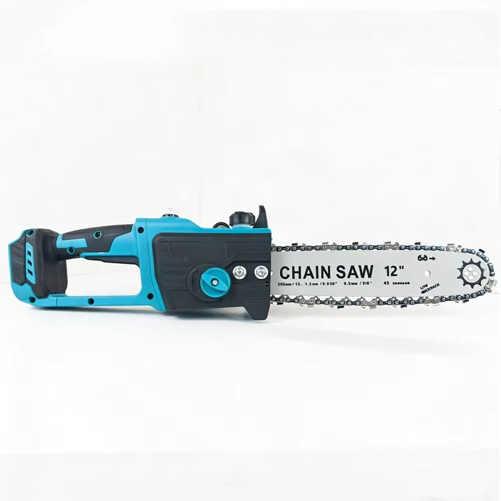 12inch Lightweight Electric Saw Low Noise & 0 Emission Wood Cutting Saw for Garden Tree Trimming 18V Cordless Chainsaw