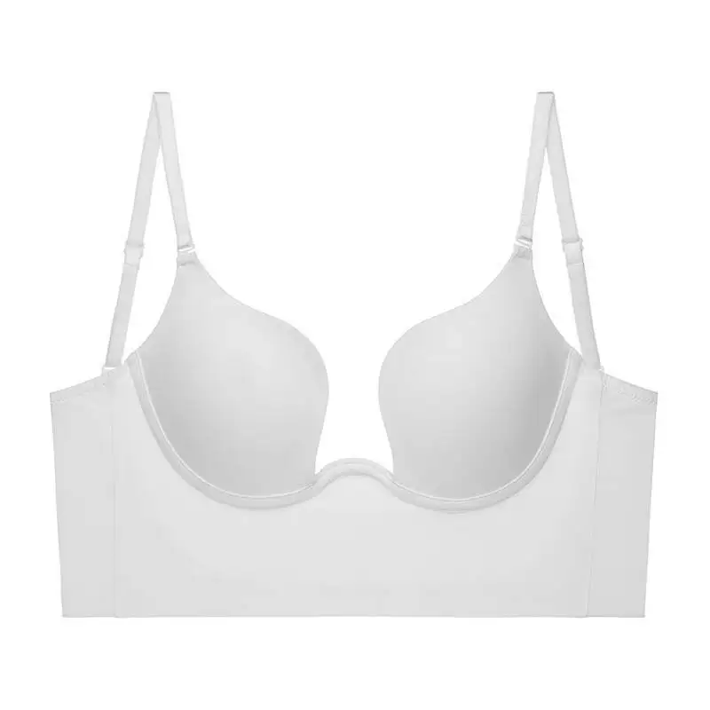 Seamless Smooth Invisible Bra Small Busts Featuring Backless Design Three Ways To Wear It Including Halter Neck Style