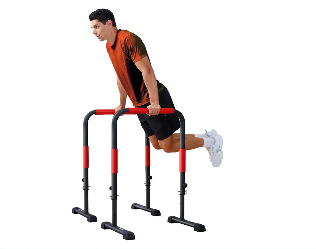 Wholesale Price Adjustable Split Parallel Bars Durable Home Gym Portable Metal Parallel Bars