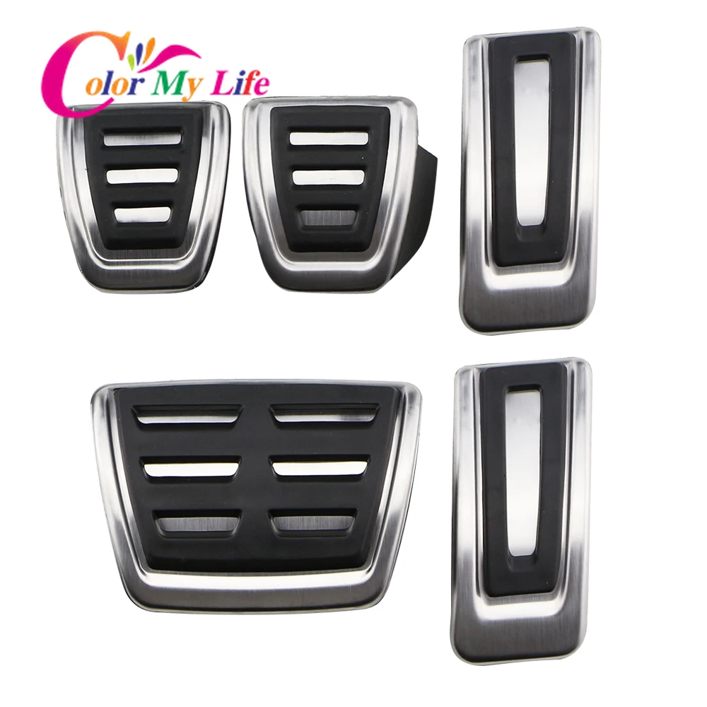 RHD LHD Car Pedal Protection Cover for Volkswagen VW Golf 7 8 MK7 7.5 MK7.5 Golf7 2013- 2022 Auto Pedals Protector