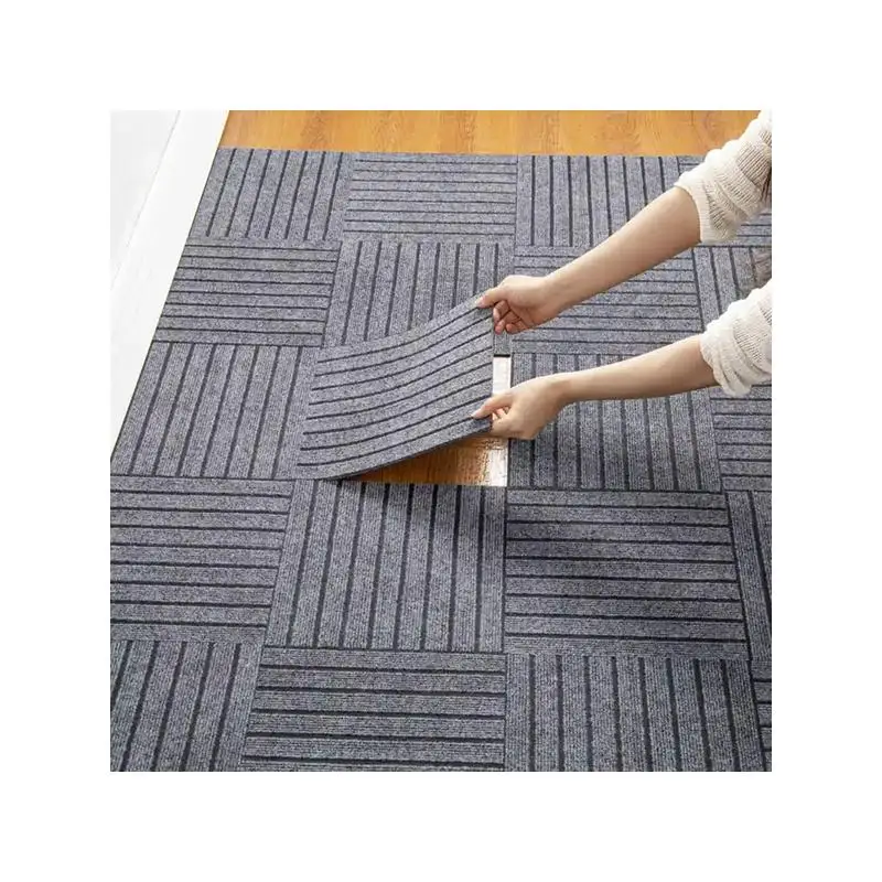 

Многоразовая мягкая ковровая плитка 12x12 для пола спальни и гостиной