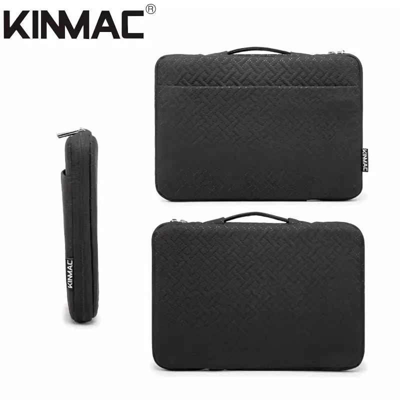 Brand Kinmac Laptop Bag 12,13.3,14,15.4,15.6,16 Inch,Imprinting Women Lady Man Handbag Case For MacBook Air Pro M1 Briefcase PC