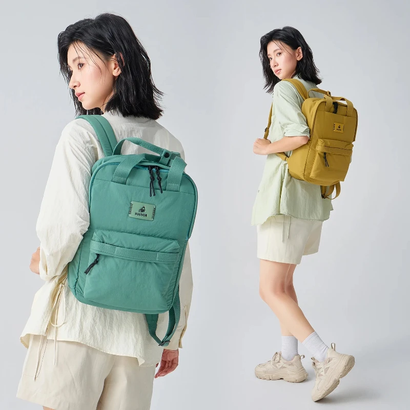 Fouvor Women's Backpack Multiple Pockets Large Capacity Travel Backpacks Lightweight Unisex Teenage Youth Backpack 3072-08