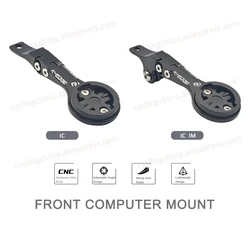 Syncros IC Front Computer Mount CNC Machined Alloy Mounts for Garmin/Bryton/Cateye/Wahoo Fits Fraser Or Creston IC Cockpits