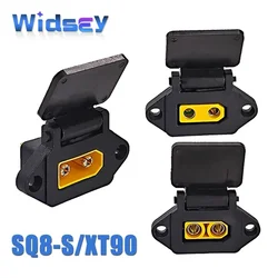 QS8-S XT90 Power Charging Plug Male Female Diamond Shell XT90S Anti-fire Electric Vehicle Lithium Battery Modification Interface