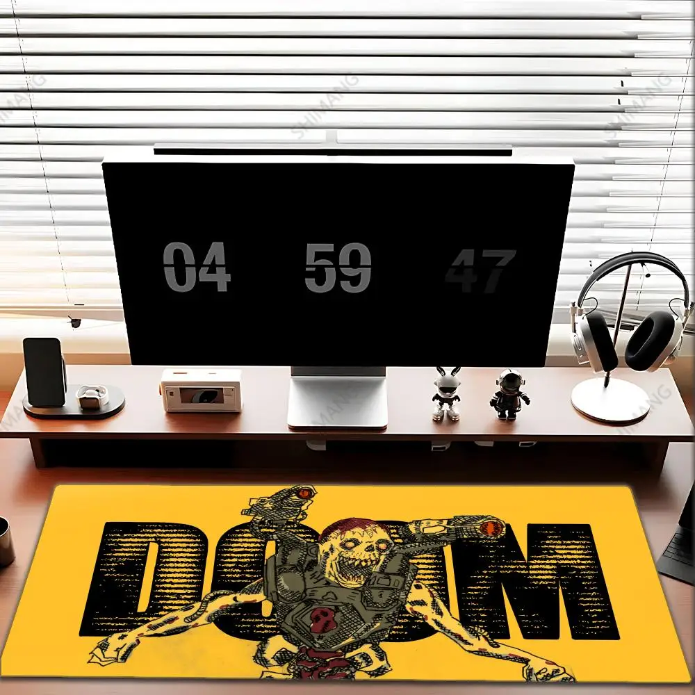 Gaming D-Dooms E-Eternals Mousepad 30x80cm Antislip Rubber Base MouseMat Gamer XXL Mause Carpet PC Thicken Table Pad for E-sport