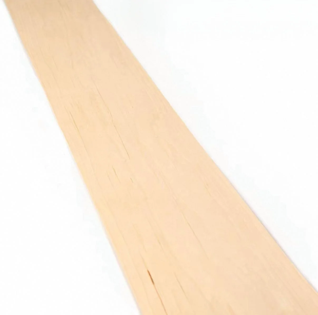 

2.5m X 0.2m X 0.5mm Natural Dye Maple Wood Veneer Hand-applied Bark Color Real Wood Skin for DIY Crafts And Woodworking