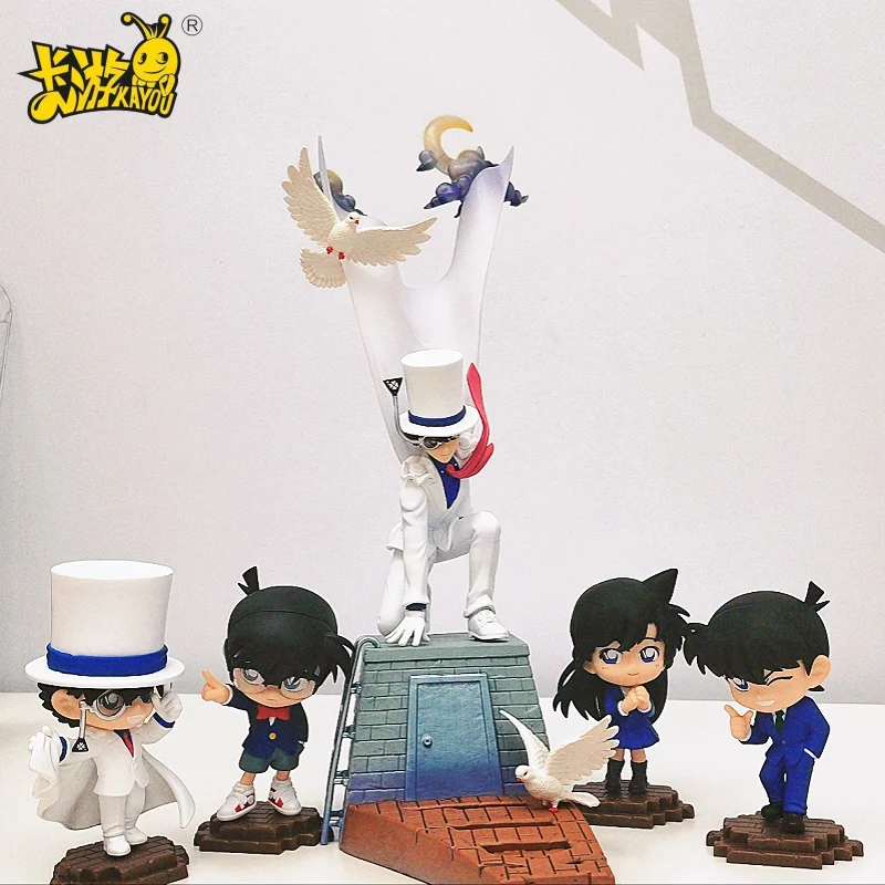 

НОВЫЙ KAYOU Detective Conan Finding The Truth 1nd Edition Последний приз Фэнтезийная фигурка S Abcd Prize Kid The Phantom Thief подарки