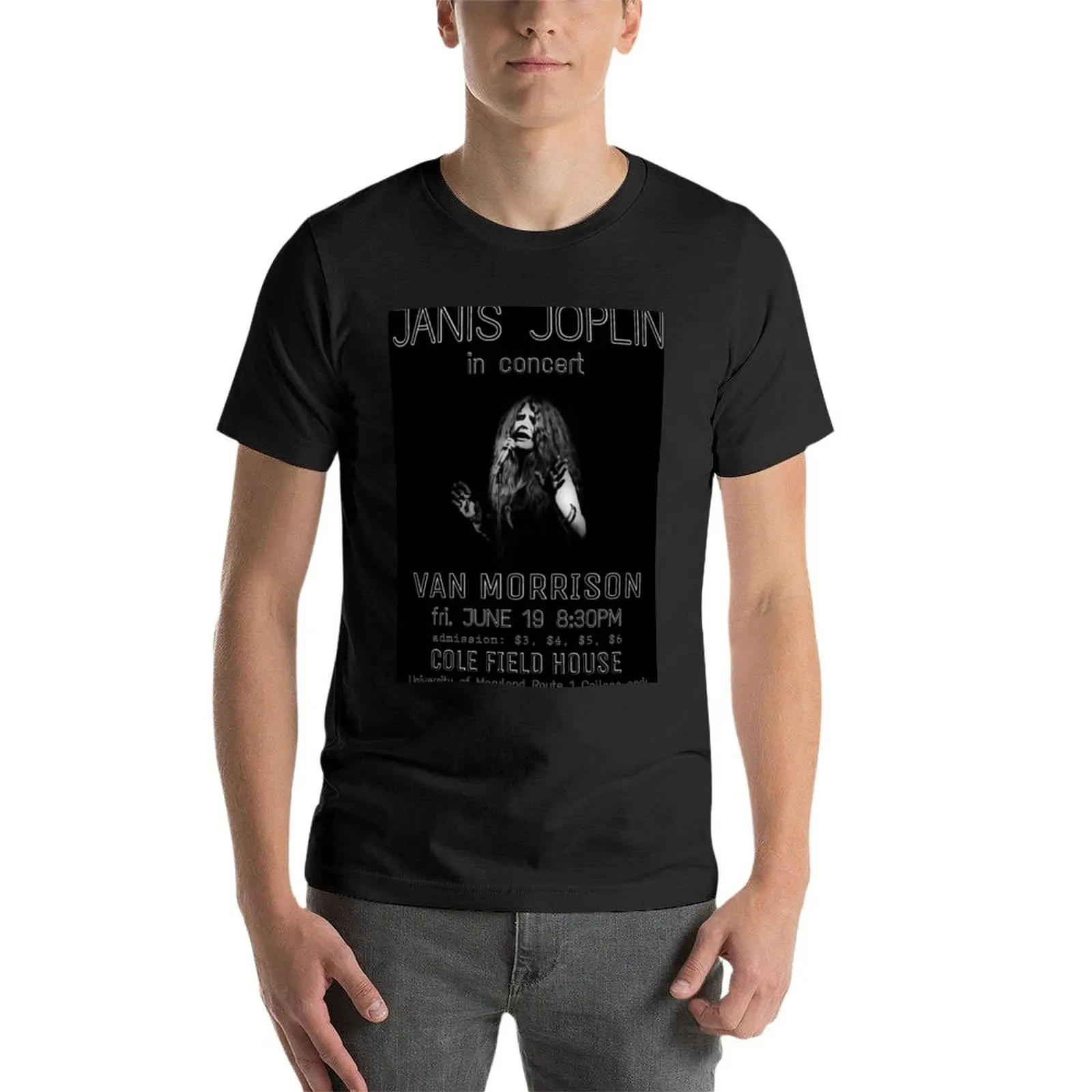 New Janis Joplin T-Shirt plus size t shirts hippie clothes mens t shirts casual stylish