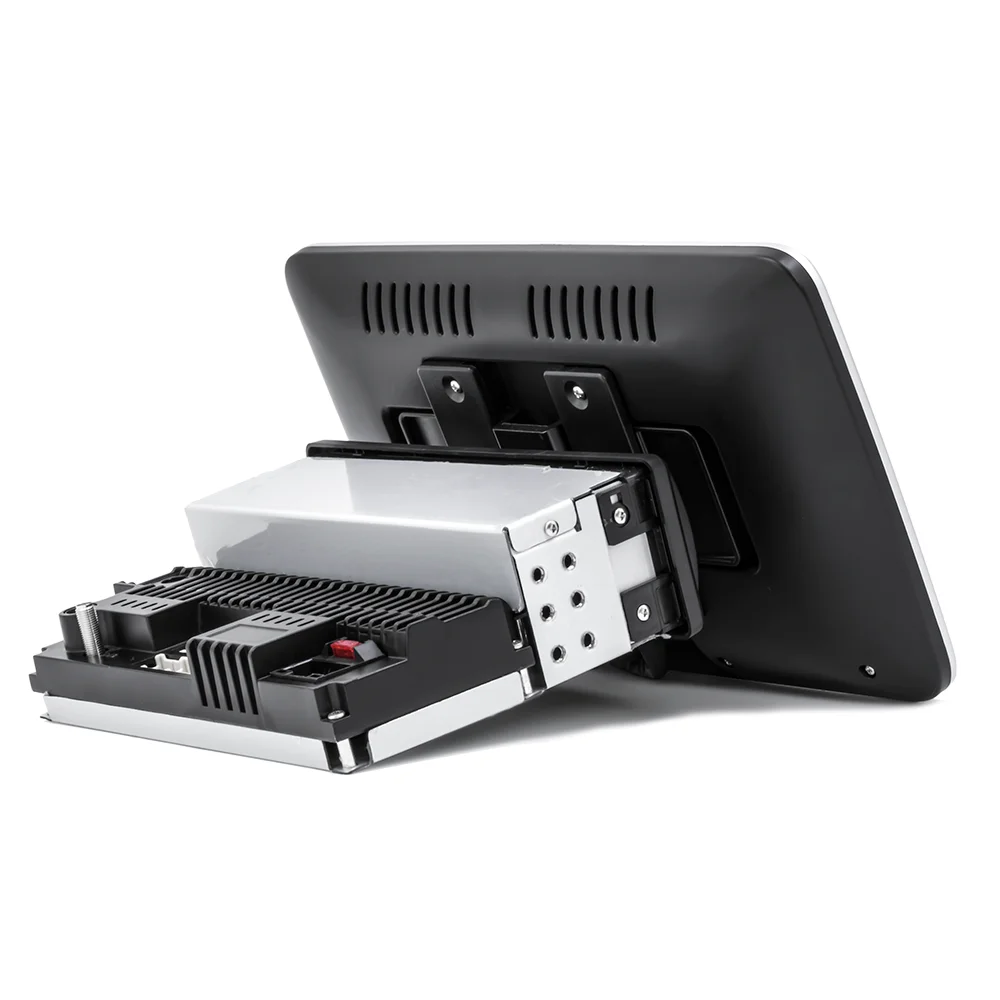 RV 10.1 الدورية 2.5D شاشة تعمل باللمس سيارة أندرويد لاعب مع نظام تحديد المواقع واي فاي BT مرآة ربط راديو السيارة أندرويد لتحديد المواقع مع الكاميرا الخلفية