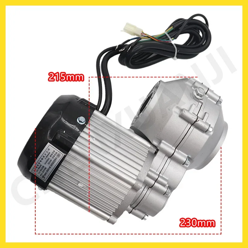 Electric Scooter Motor 48V 750W DC Brushless Differential  Regulator  for  Bicycle E-bike  Accessories