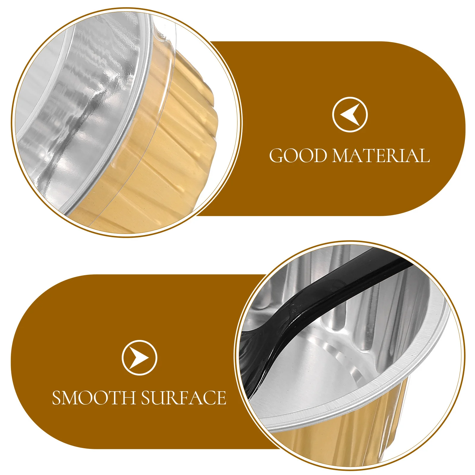 

1Set Metal Muffin Pans Cake Molds for Baking Shapes Pudding Jelly Egg Tart Multifunctional Kitchen Helper Cake Mould