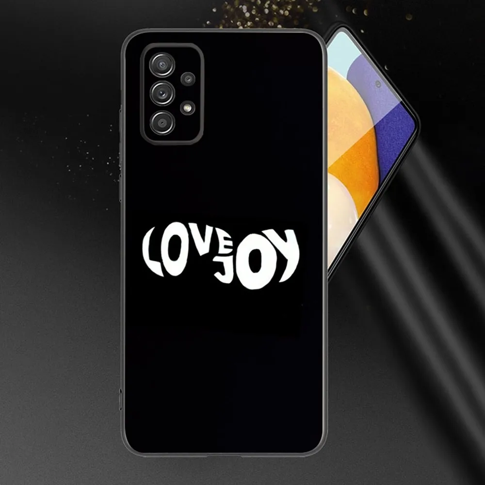 Band L-Lovejoy Phone Case For Samsung Galaxy A13,A21s,A22,A31,A32,A52,A53,A71,A80,A91 Soft Black Phone Cover