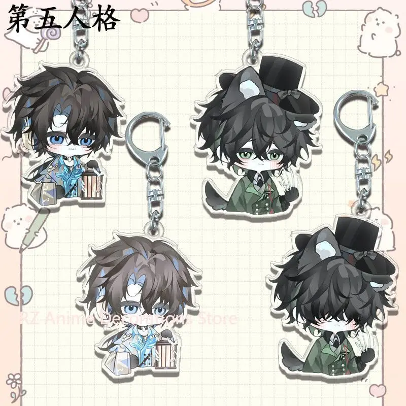 

Anime Identity V Jack Naib Subedar KeyChain Accessories Cute Bag Pendant Key Ring Acrylic Cartoon Girl Mascot Pendant Gifts