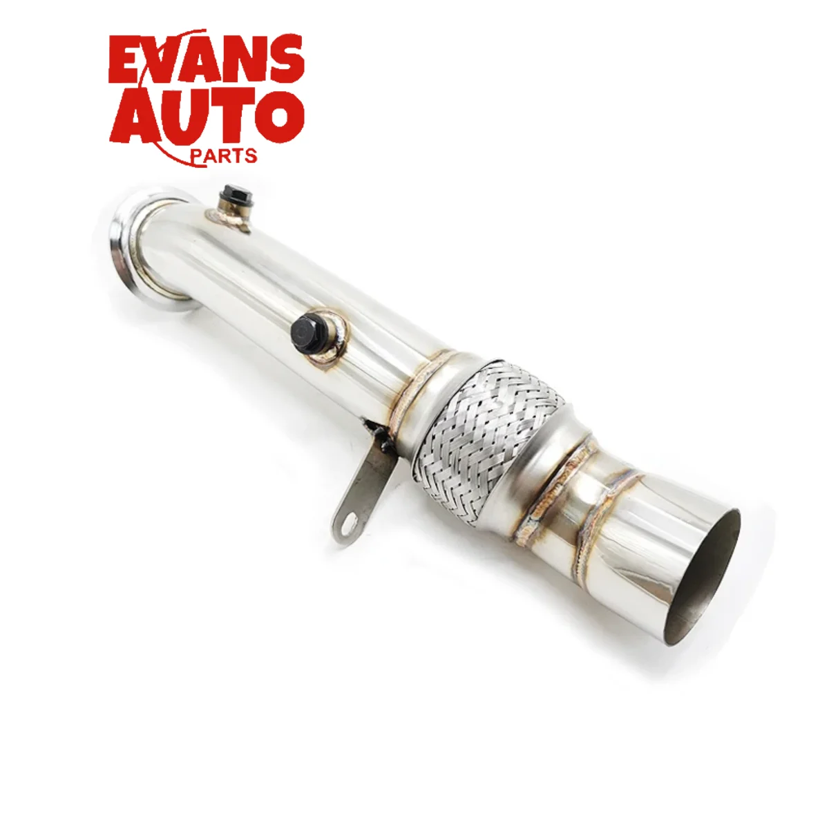High Flow Stainless Steel Exhaust Downpipe for 2010-2014 BMW 535i & 535ix F10 & F11 Gran Turismo F07 640i F06 F12 & F13 Coupe &