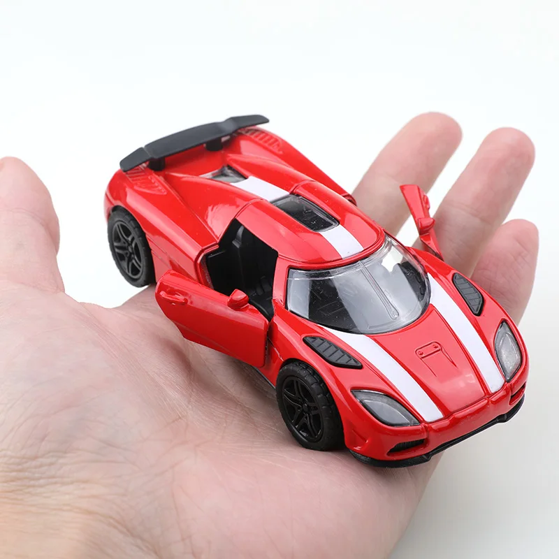 

(С сумкой) Реплика винтажного гоночного автомобиля 1:36, модель игрушечного автомобиля с откатным механизмом, литой металл, украшение суперкара, детская игрушка.