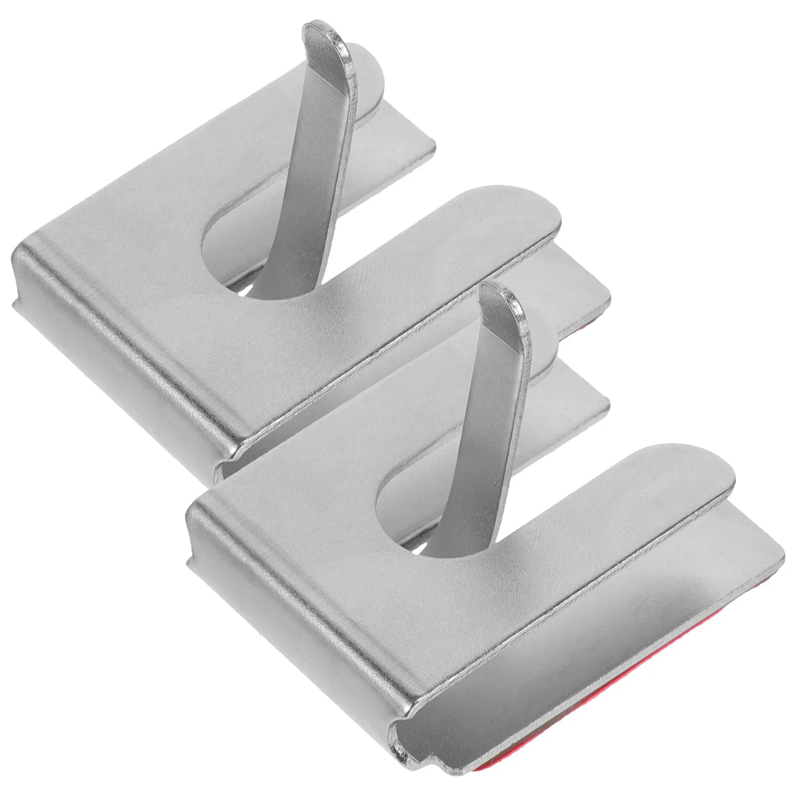 2 قطعة حامل ميكروفون السيارة قوس معدني راديو المحمول هيئة التصنيع العسكري كليب آمن معلق هوك حامل ميكروفون السيارة شماعات الميكروفون