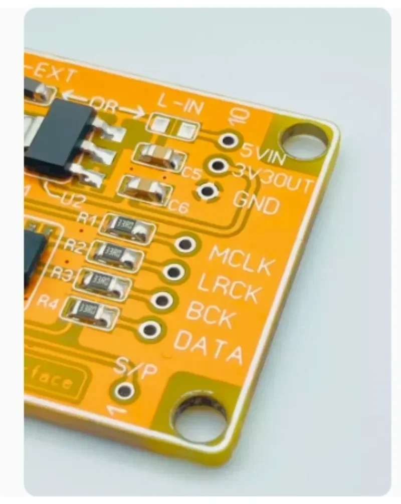 Tarjeta USB Bluetooth QCC5125, interfaz digital de salida IIS compatible con XMOS, Amanero italiano para DAC