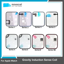 NOVECEL 5pc Gravity Induction Sense Coil Force 3D Touch Sensor Flex Cable For Apple Watch Series 6 5 4 3 2 1 38mm 42mm 40mm 44mm