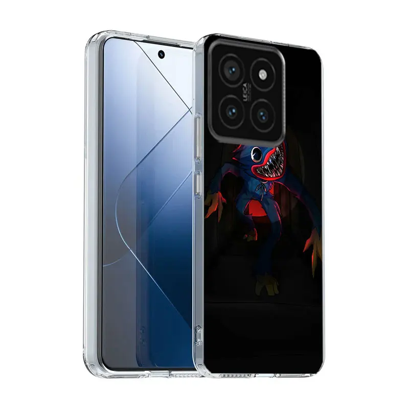 H-Huggy-W-Wuggy-P-Playtime-Game Clear Phone Case For Xiaomi Poco X6 X5 Pro X4 X3 NFC F4 GT F6 F5 F3 M5 M5S M4 M3 Pro F2 F1 TPU P