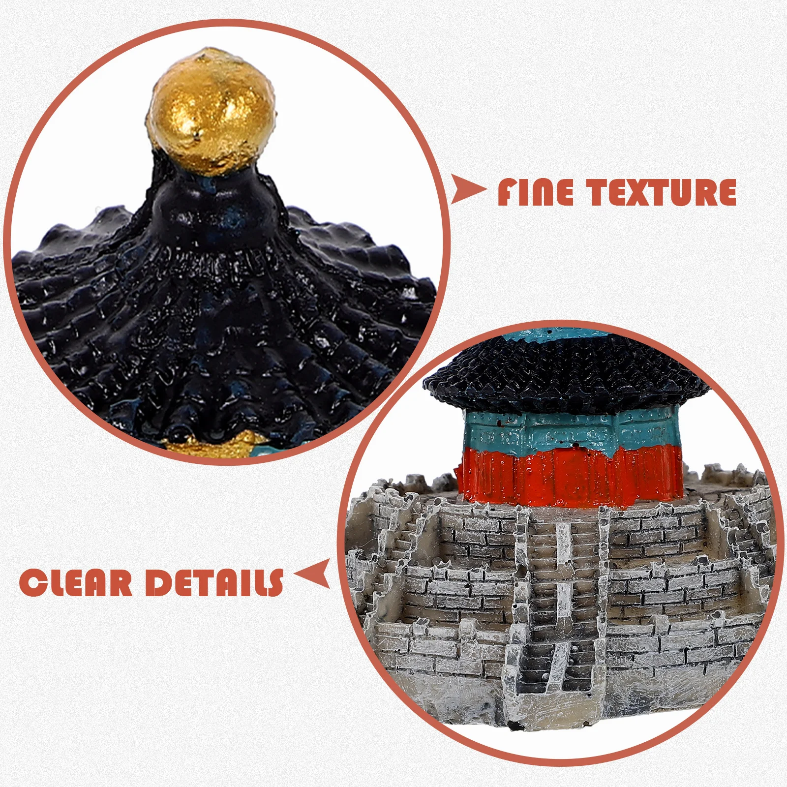 

Украшение в форме алтаря из смолы, бонсай, садовый декор, микропейзажный орнамент, многоцелевой декоративный практичный аквариум