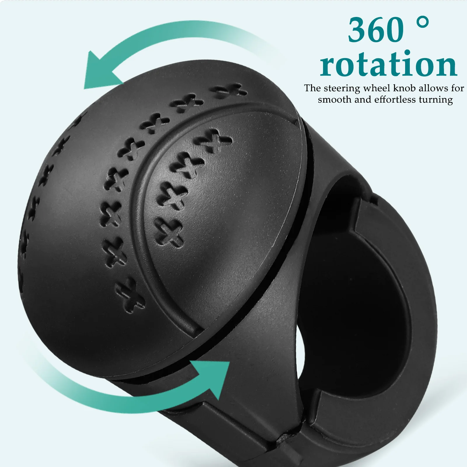 

Steering Wheel Knob Spinner Universal Car Truck Marine Steering Wheel Ball Degree Rotation Easy Install