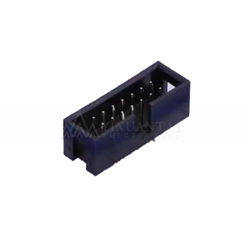10pcs Double row of female 2.54mm 2x7P 14-bit double row of two rows of seats 2*7P straight female base New original