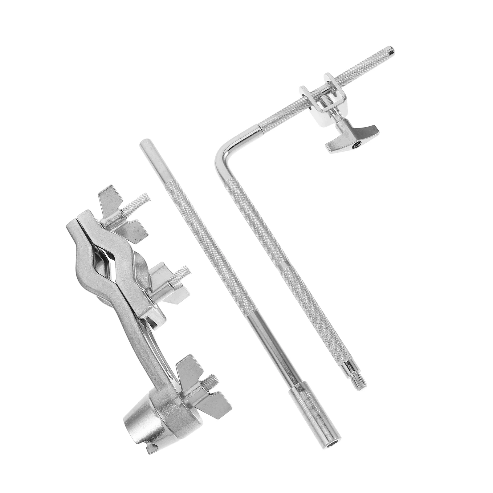 

Drum Set Mounting Clamp Cowbell Mount Holder L Rod Secure Lock System Universal Compatibility Snare Drum Cowbell Mount Clip