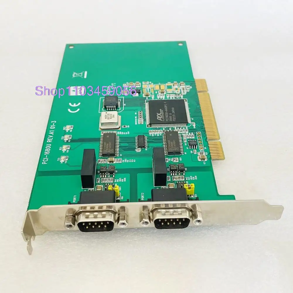 Data Capturer Card For Advantech Dual Port CAN Universal Communication Card With Isolation Protection Function PCI-1680U REV.A1