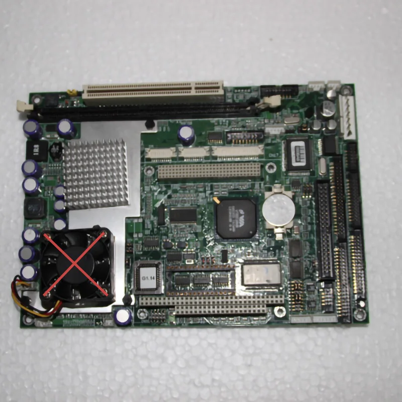 Original For Advantech PCM-9575 REV:A2 Embedded 5-Inch Industrial Control Motherboard Before Shipment Perfect Test PCM-9575F