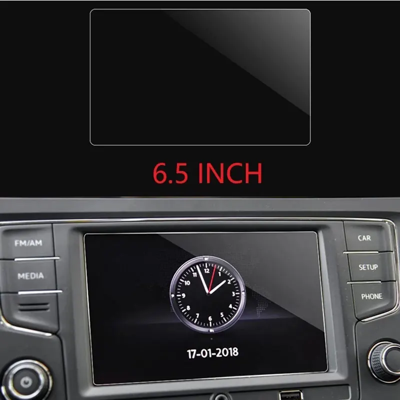 Car GPS Navigation Tempered Glass Screen Protector Steel Portective Film For Volkswagen Tiguan mk2 2016 2017 2018 Accessories