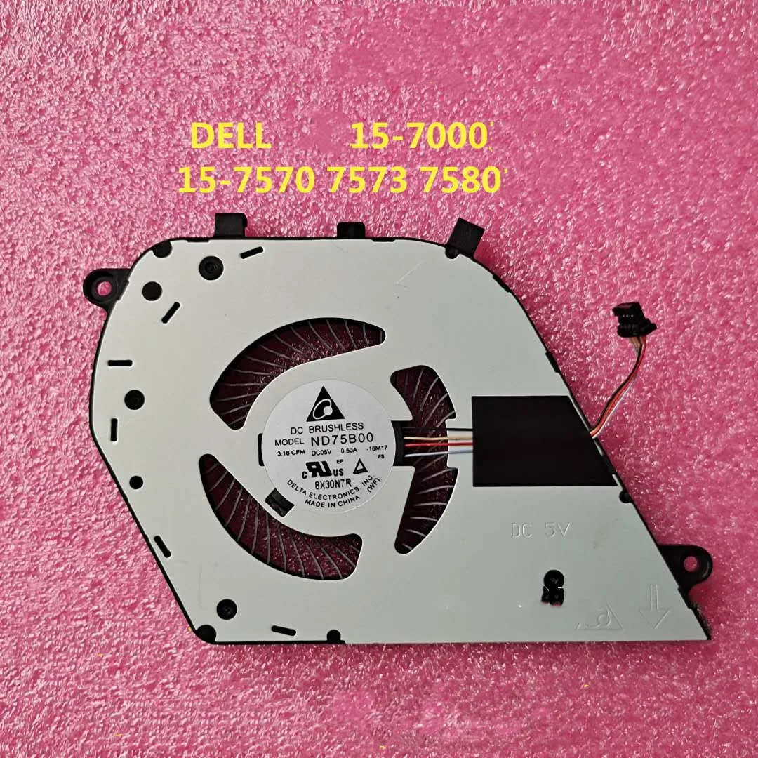 Free shipping new original Dell Inspiron 15-7000 7570 7573 7580 0y64h5 notebook repair fan