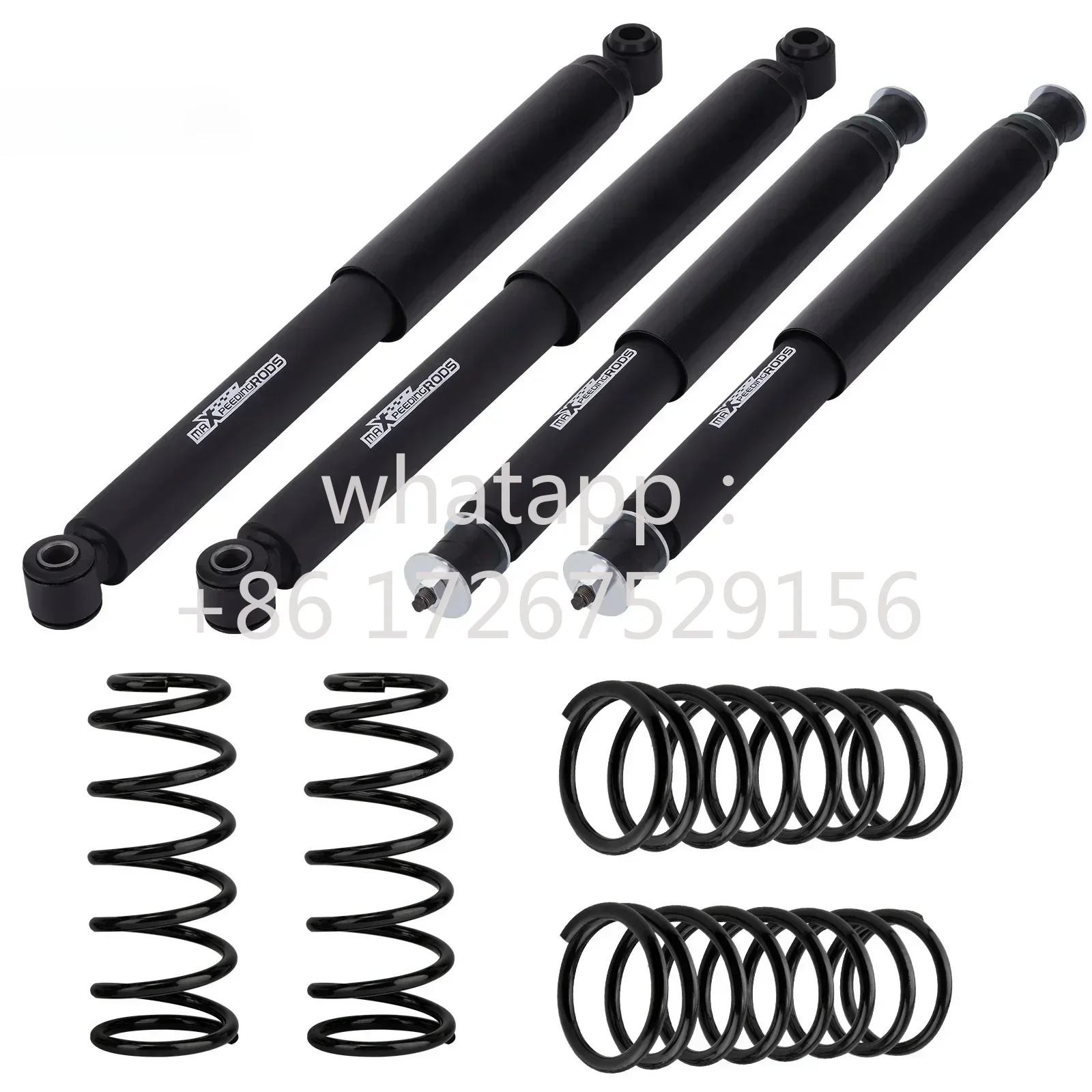 2inch Lift Kit Coil Springs + Shocks For Nissan Patrol GQ Y60 GU Y61 1988-UP