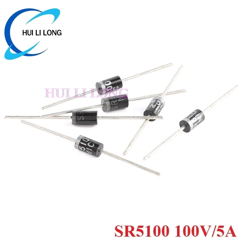SR5100 SB5100 DO-41 Schottky-Diode 100V5A DO-201 10/50 Stück