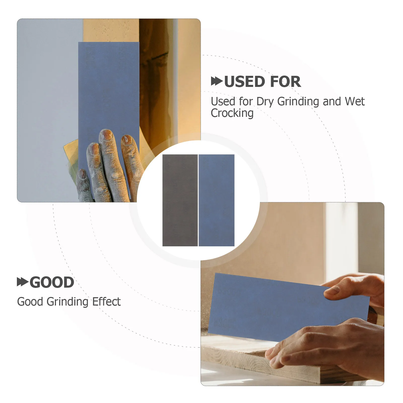 

36pc Dry Sandpaper Sand Paper Set Sheets Fine Grit For Wood Metal Car Polishing Assortment Set Sanding Paper