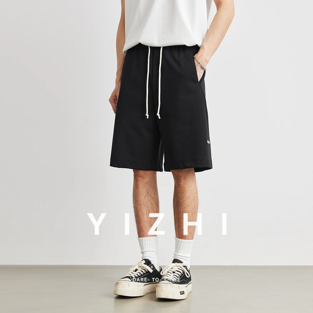 

2025 New Men's Fitness Sports Shorts Men's Summer Trend Man Breathable Loose Leisure Running Basketball Hip Hop Street Shorts