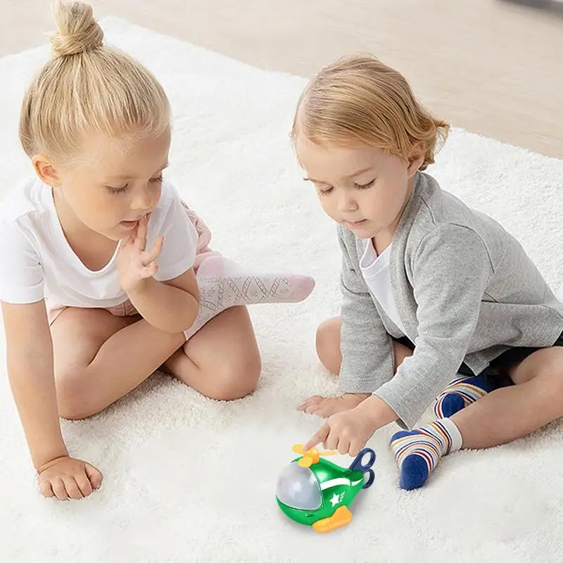 Papelaria de aeronaves para meninos e meninas, papelaria portátil, inclui anel de lápis, caneta pequena tesoura, 6 em 1